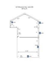 217 Wisconsin Ave, Waukesha, WI for lease Site Plan- Image 1 of 1