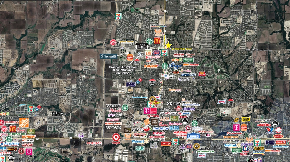 125 FM 1461, Celina, TX for lease - Aerial - Image 3 of 3