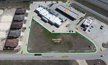 11775 N Interstate 35 Blvd, Jarrell, TX - AERIAL map view - Image1