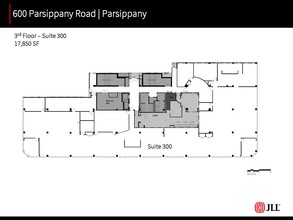 600 Parsippany Rd, Parsippany, NJ for lease Floor Plan- Image 1 of 1