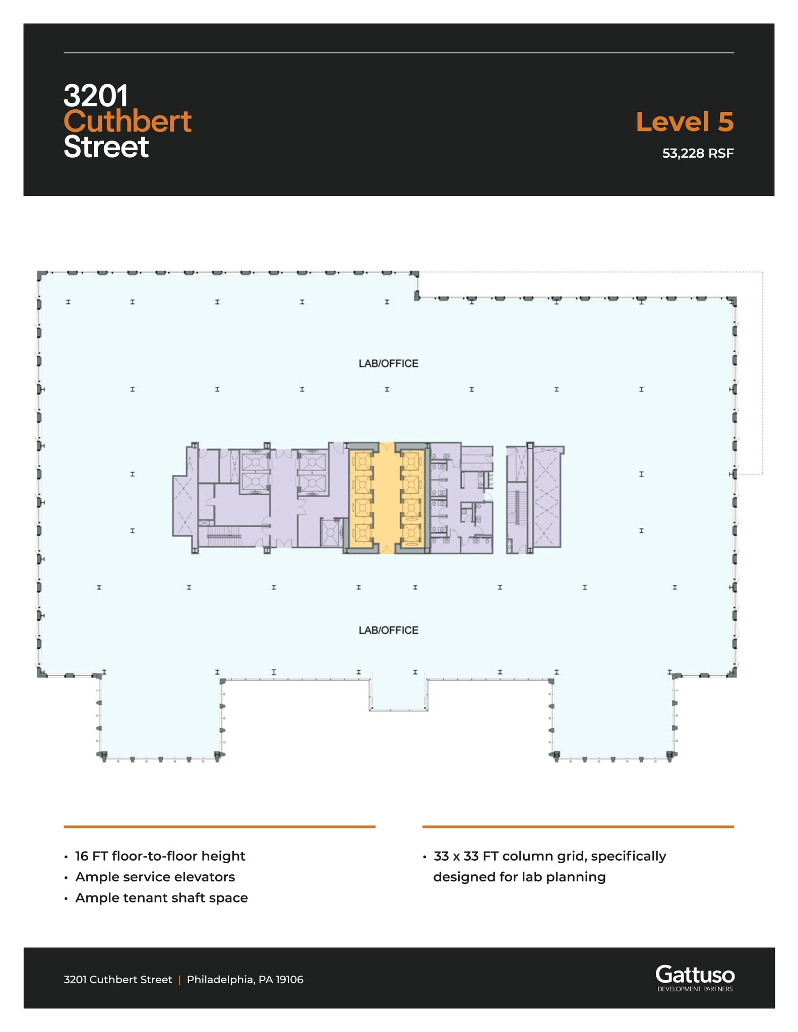 3201 Cuthbert St, Philadelphia, PA for lease Site Plan- Image 1 of 1