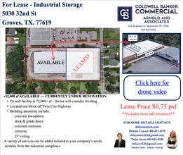 5030 32nd St, Groves, TX for lease Building Photo- Image 1 of 3