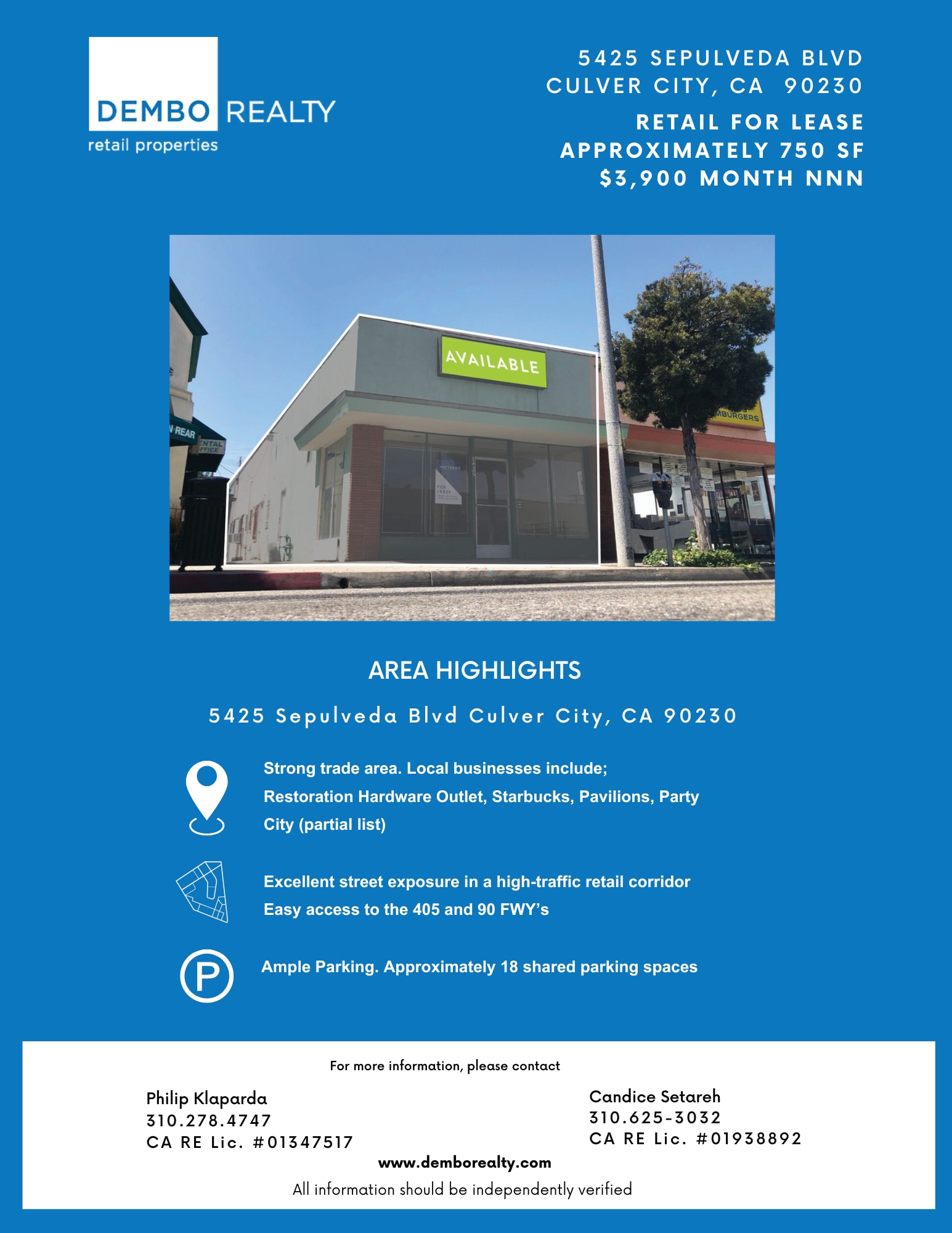 5415-5425 Sepulveda Blvd, Culver City, CA for lease Interior Photo- Image 1 of 1