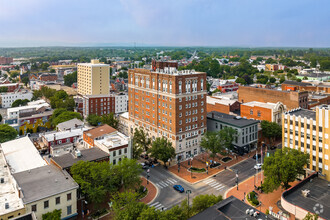 7 E Washington St, Hagerstown, MD - aerial  map view