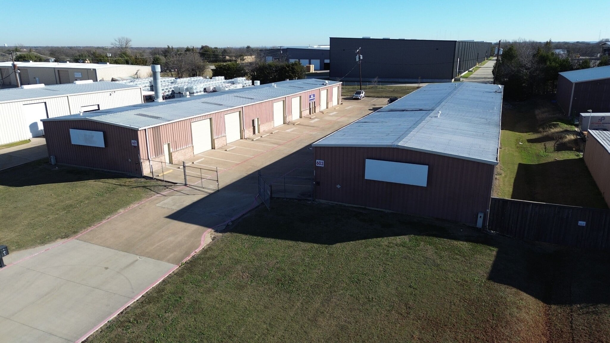 601-603 S 4th Ave, Mansfield, TX for lease Aerial- Image 1 of 5