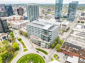 1600 Division St, Nashville, TN - AERIAL  map view