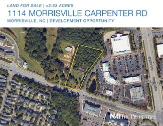 More details for 1114 Morrisville Carpenter Rd, Cary, NC - Land for Sale