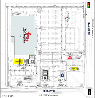 More details for NWC Power Rd & Elliot Rd, Gilbert, AZ - Retail for Lease