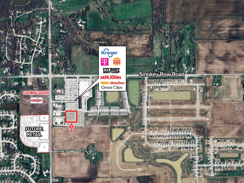 Smokey Row Road & 135 sr, Greenwood, IN for lease - Building Photo - Image 2 of 2