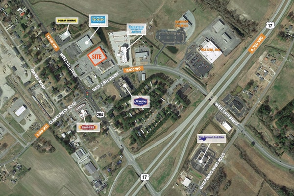 1700 W 5th St, Washington, NC for sale - Building Photo - Image 1 of 1