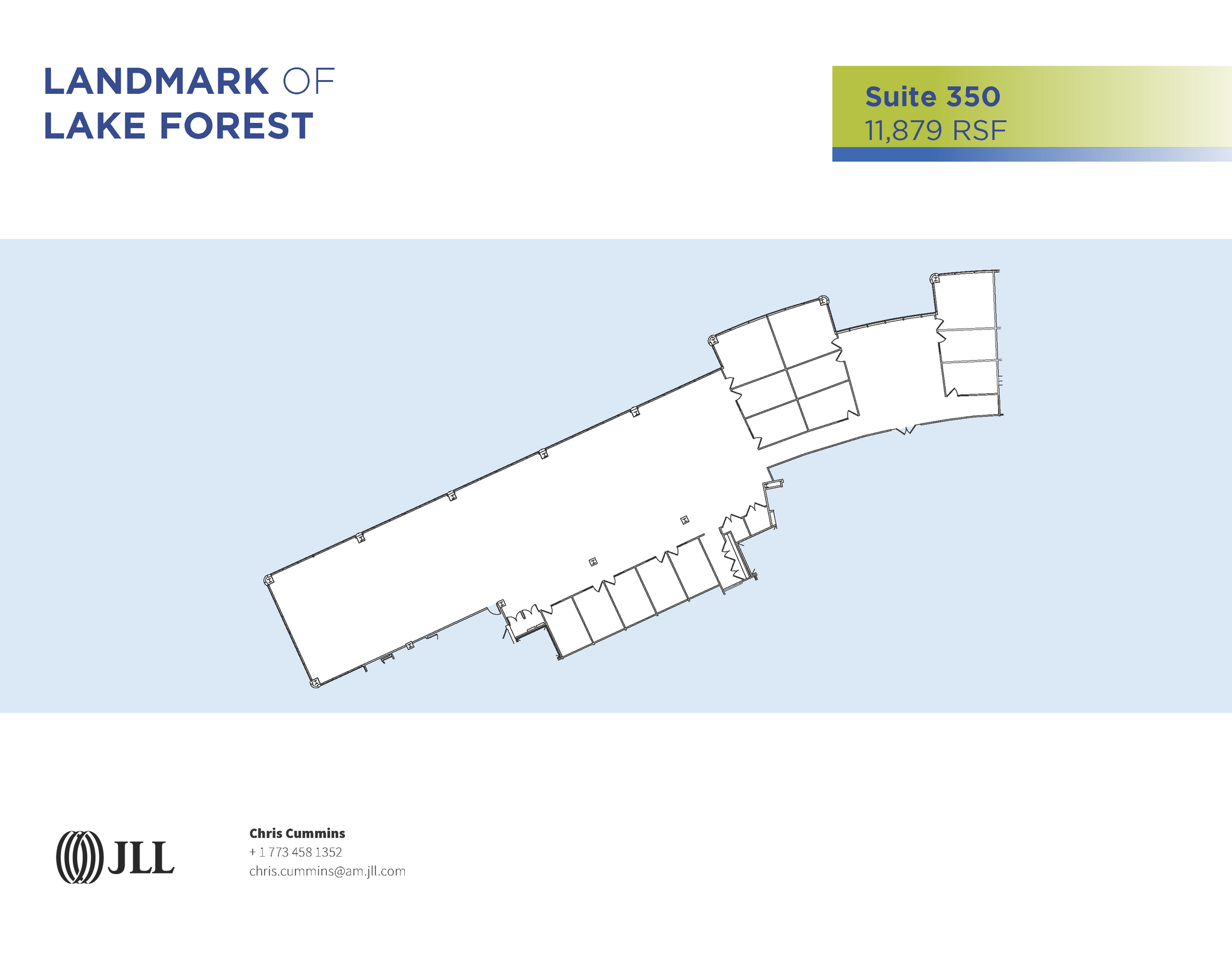 100 S Saunders Rd, Lake Forest, IL for lease Floor Plan- Image 1 of 2