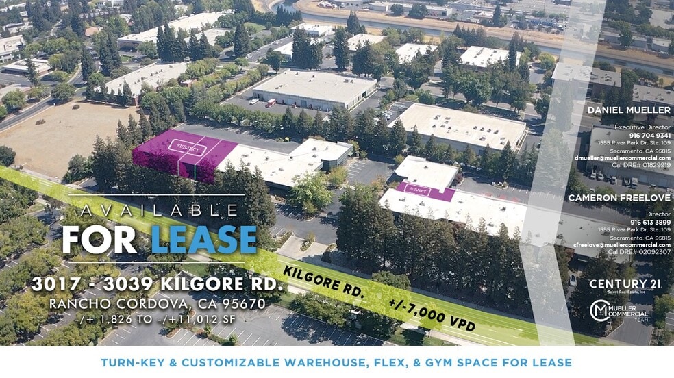 3017 Kilgore Rd, Rancho Cordova, CA for lease - Primary Photo - Image 1 of 18