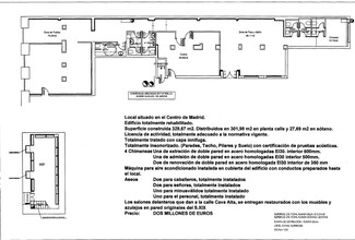 Retail in Madrid, Madrid for lease Floor Plan- Image 2 of 3