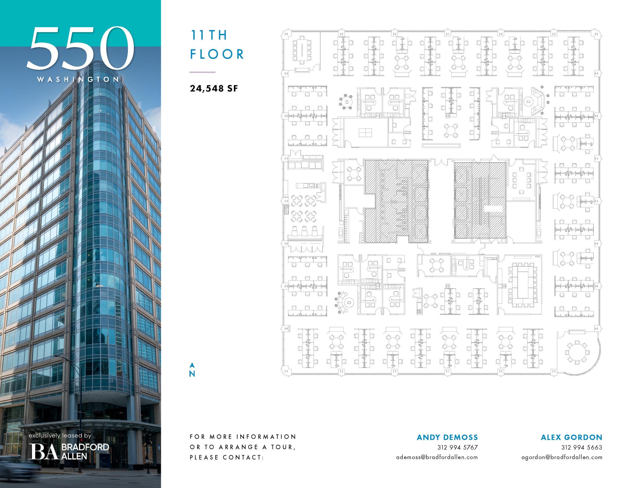 550 W Washington Blvd, Chicago, IL for lease Floor Plan- Image 1 of 5