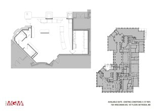 7501 Wisconsin Ave, Bethesda, MD for lease Floor Plan- Image 1 of 1