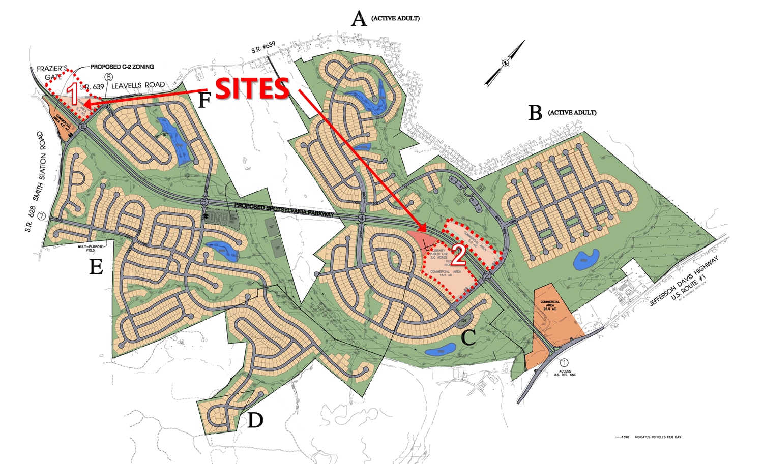 Spotsylvania Pky, Fredericksburg, VA 22407 Lee Parke Commercial