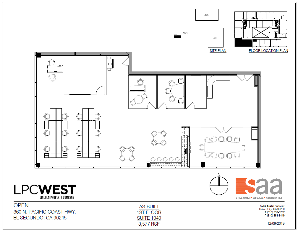 300 N Pacific Coast Hwy, El Segundo, CA for lease Floor Plan- Image 1 of 1