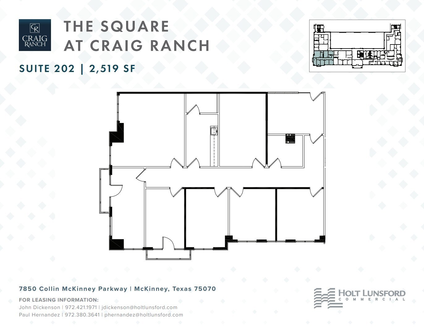 7850 Collin McKinney Pky, McKinney, TX for lease Floor Plan- Image 1 of 1