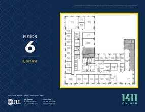 1411 4th Ave, Seattle, WA for lease Floor Plan- Image 1 of 1