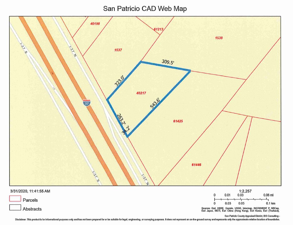 4100 Interstate 37, Odem, TX 78370 Land for Sale