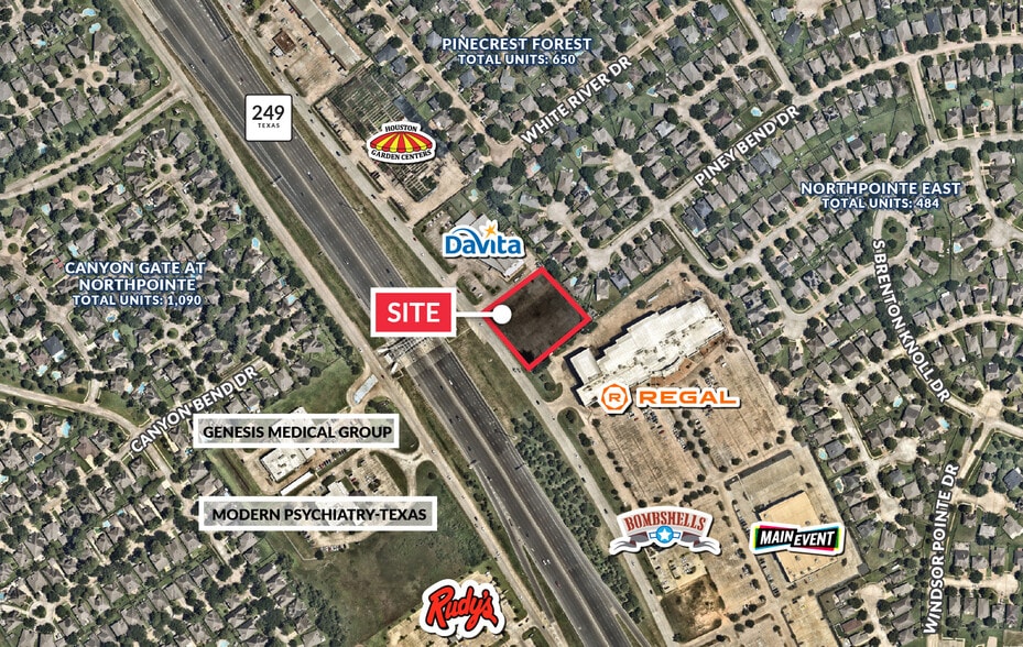 24720 State Highway 249, Tomball, TX for lease - Aerial - Image 2 of 3