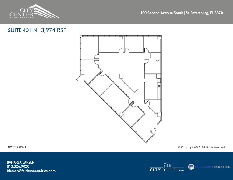 100 2nd Ave S, Saint Petersburg, FL for lease Floor Plan- Image 1 of 1