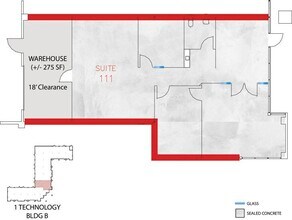 1 Technology Dr, Irvine, CA for lease Floor Plan- Image 1 of 1
