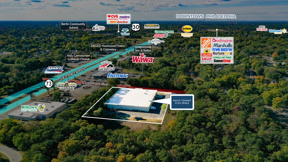 110 Cushman Ave, West Berlin, NJ for sale - Building Photo - Image 2 of 6