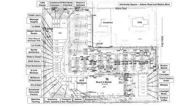3010-3224 Walton Blvd, Rochester, MI for lease Site Plan- Image 1 of 2