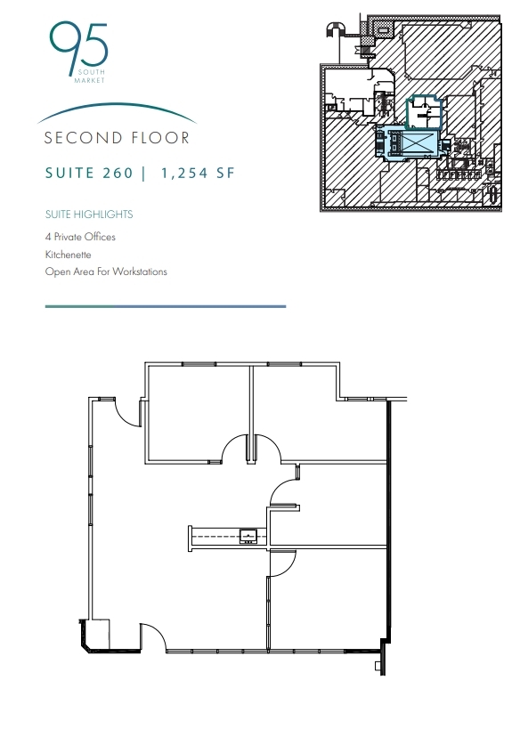 95 S Market St, San Jose, CA for lease Floor Plan- Image 1 of 1