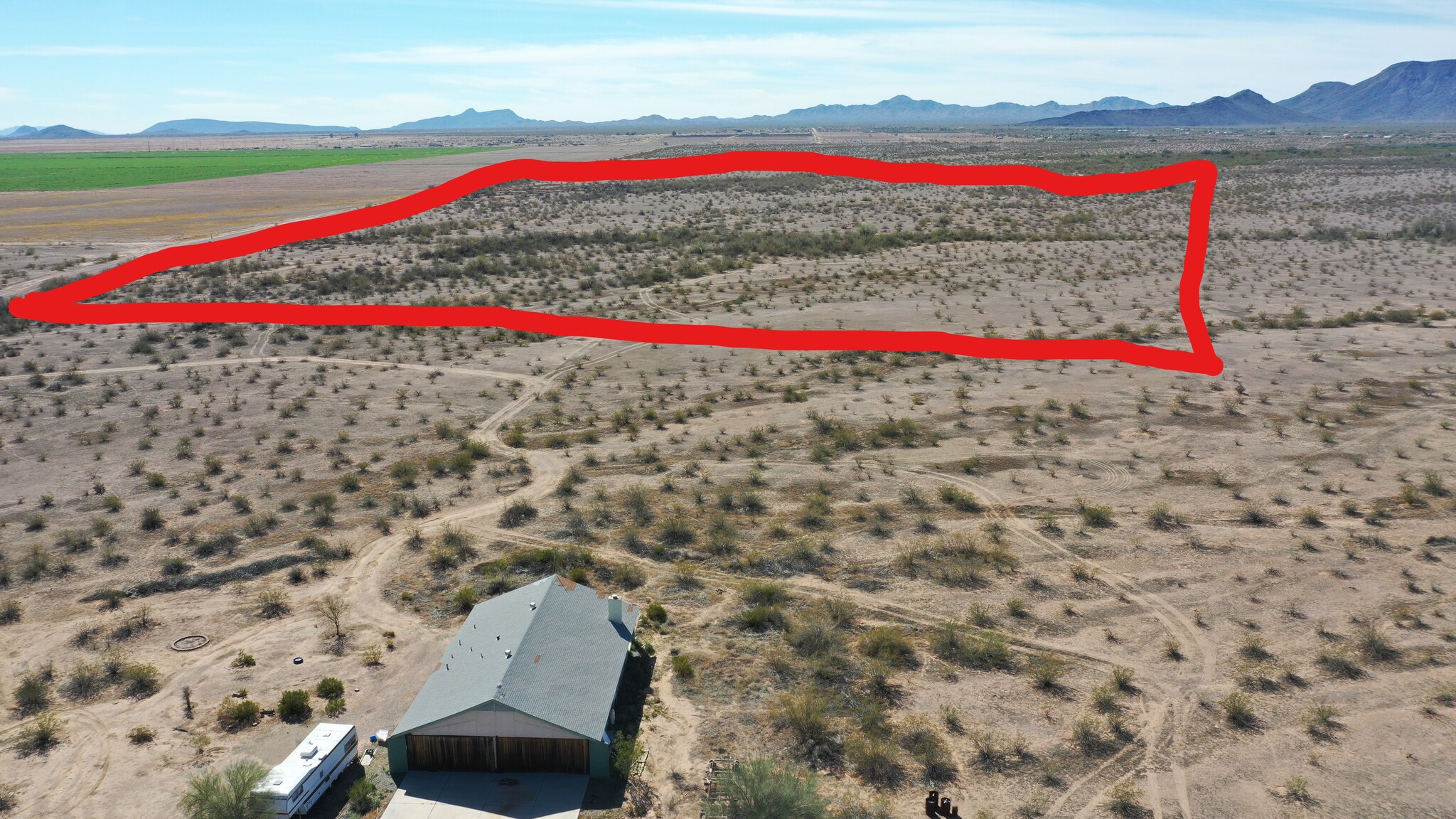 South 539th Ave, Tonopah, AZ for sale Aerial- Image 1 of 4