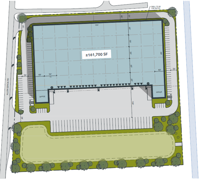 5475 Allen-Genoa Rd, Houston, TX for sale - Site Plan - Image 2 of 3