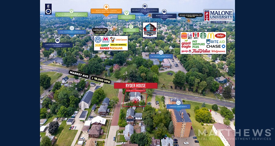 1704 Market Ave N, Canton, OH 44714 - Ryder House | LoopNet