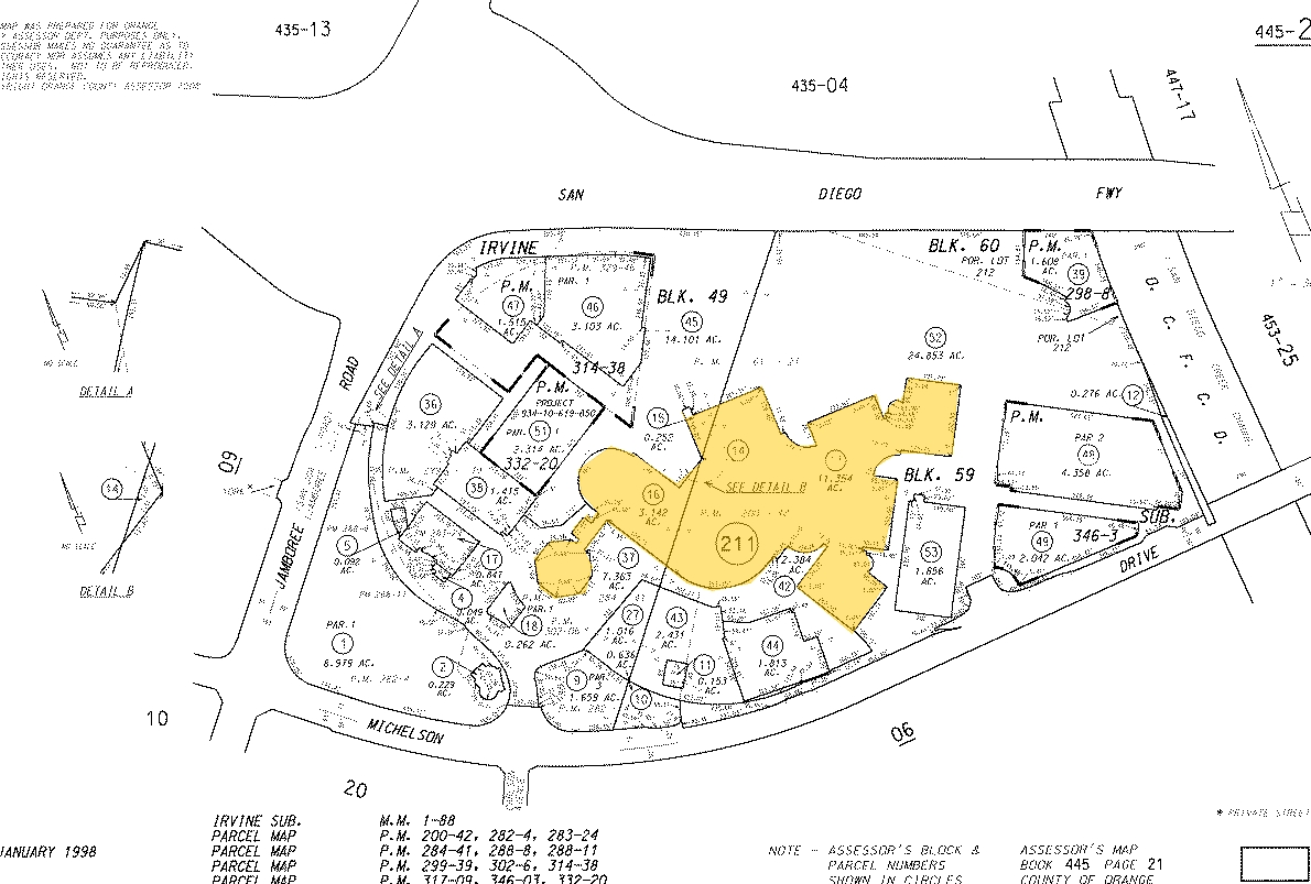 3347 Michelson Dr, Irvine, CA for sale Plat Map- Image 1 of 1