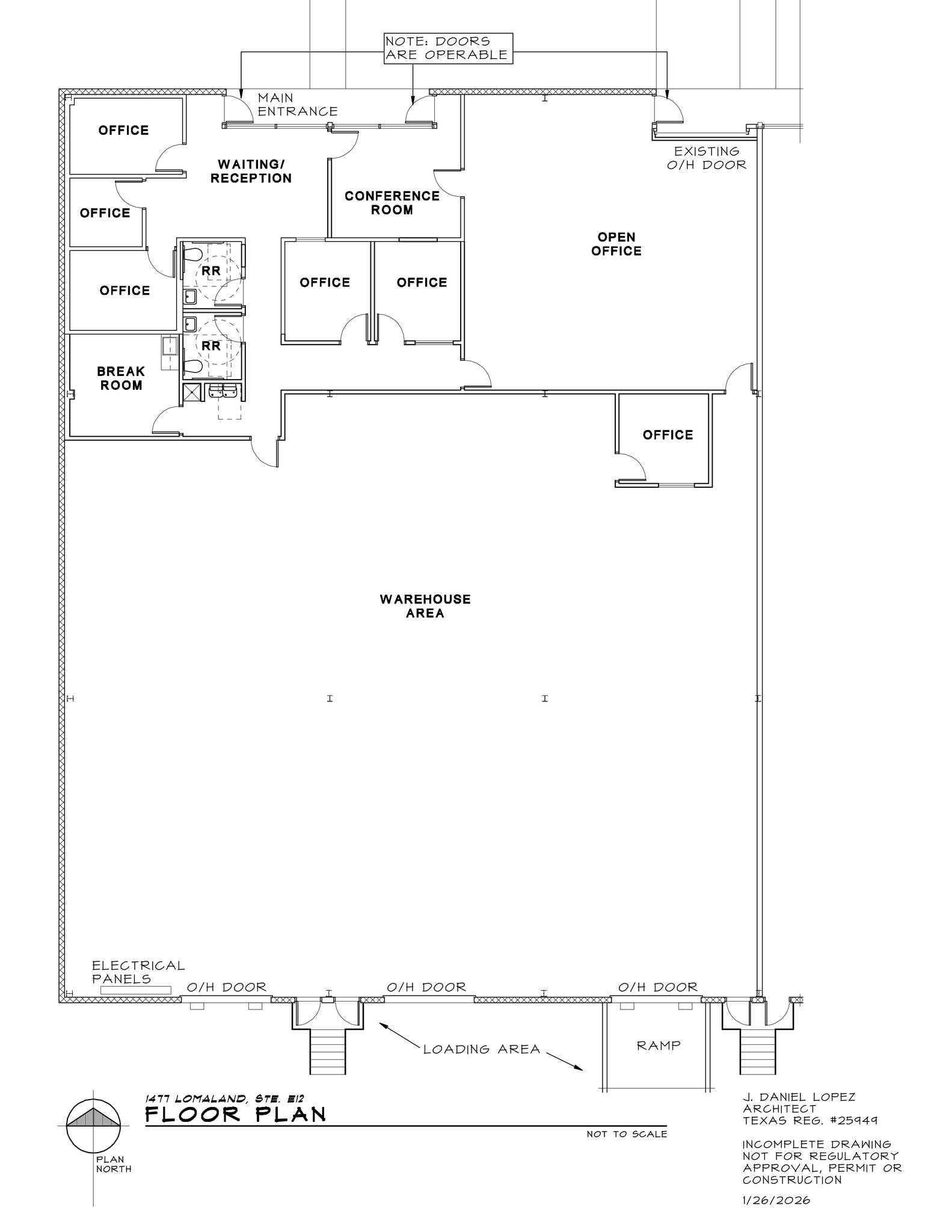 1477 Lomaland Dr, El Paso, TX for lease Site Plan- Image 1 of 1
