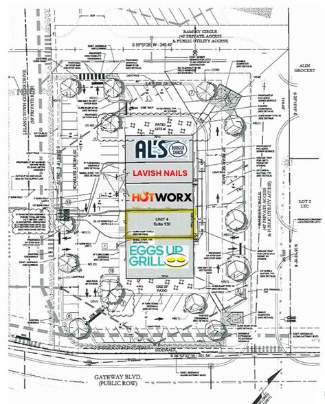 Hwy 17 & Ploof Rd, Leland, NC for lease - Site Plan - Image 3 of 3