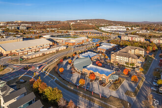 1641 W 15th St, Fayetteville, AR - AERIAL  map view