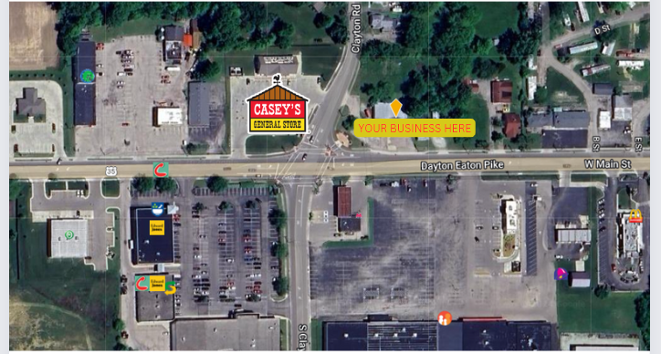 481 W Main St, New Lebanon, OH for sale - Aerial - Image 1 of 4