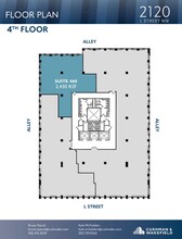 2120 L St NW, Washington, DC for lease Floor Plan- Image 1 of 1