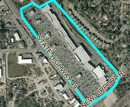 2100-2480 Grass Valley Hwy, Auburn, CA - aerial  map view