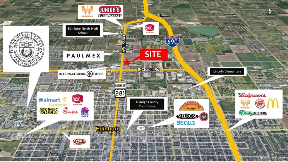 1710 N Closner Blvd, Edinburg, TX for lease - Building Photo - Image 2 of 27