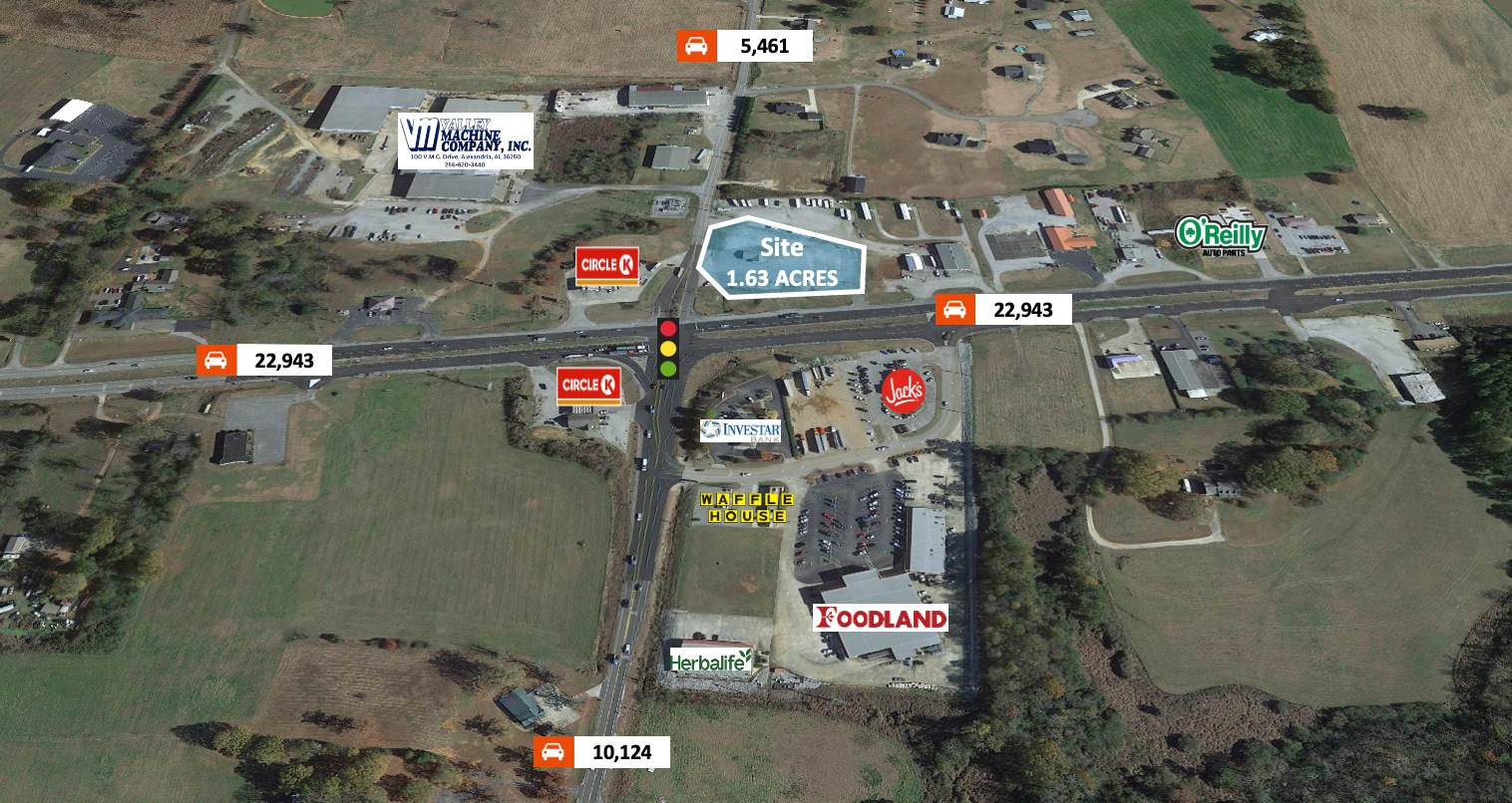 7590 US Highway 431, Alexandria, AL for sale Aerial- Image 1 of 14