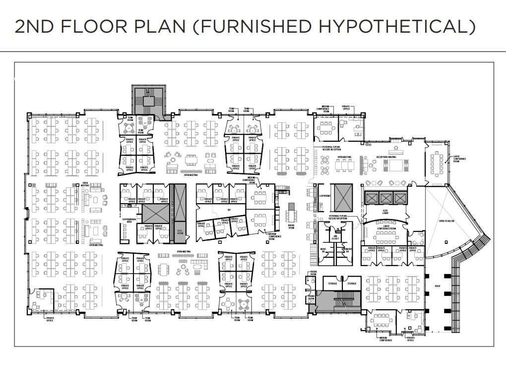 2000 Seaport Blvd, Redwood City, CA for lease Floor Plan- Image 1 of 2