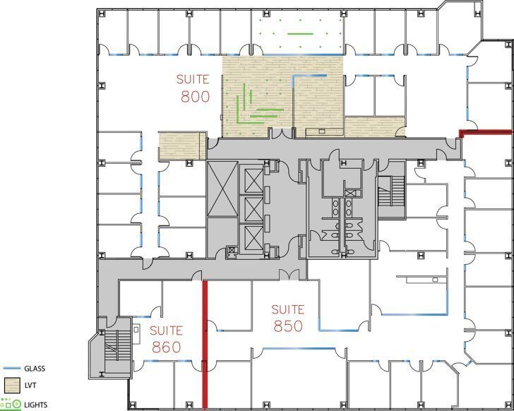 611 Anton Blvd, Costa Mesa, CA for lease Floor Plan- Image 1 of 1