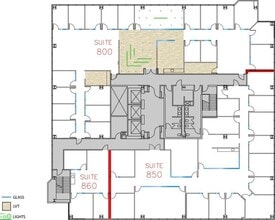 611 Anton Blvd, Costa Mesa, CA for lease Floor Plan- Image 1 of 1