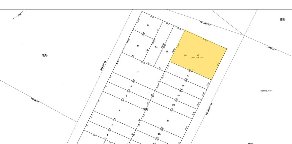 206-212 Canal St, New York, NY for sale - Plat Map - Image 2 of 5