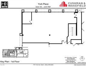 7701 York Ave S, Edina, MN for lease Floor Plan- Image 1 of 1