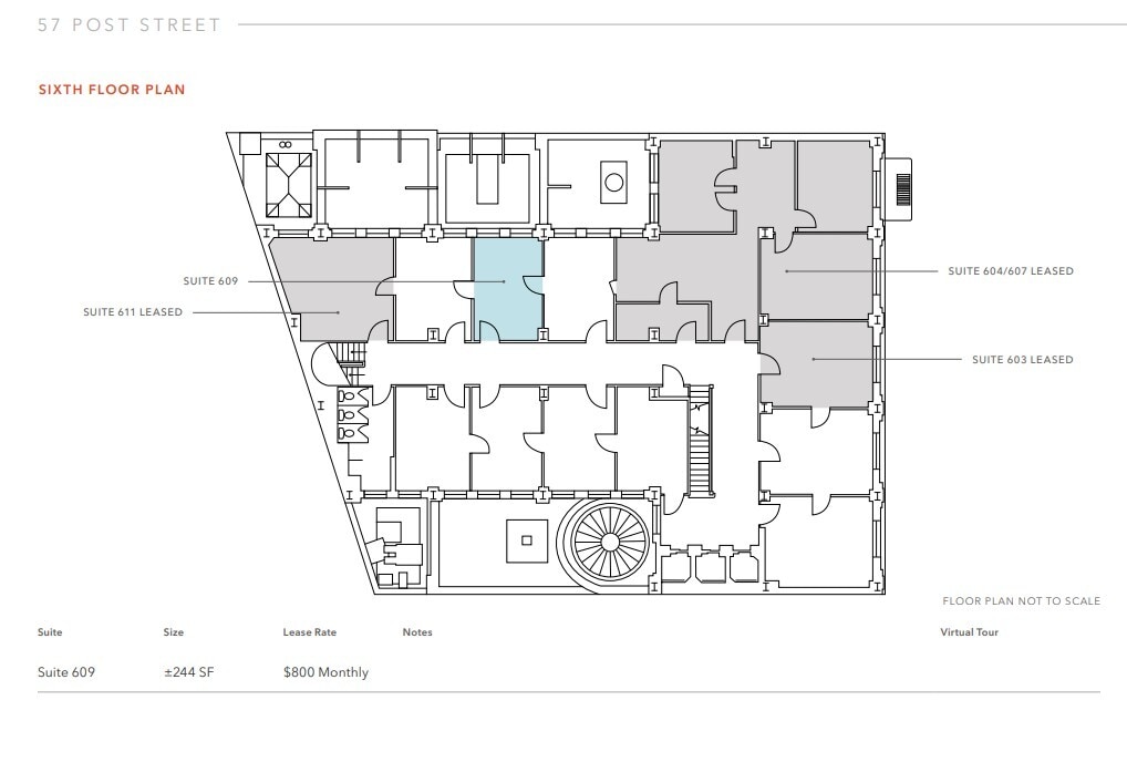 57-65 Post St, San Francisco, CA for lease Floor Plan- Image 1 of 1
