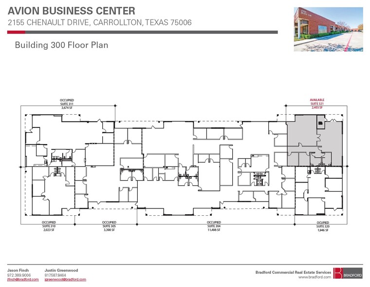 2155 Chenault Dr, Carrollton, TX for lease - Floor Plan - Image 2 of 16