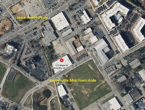 520 Maple St, Gainesville, GA for lease Aerial- Image 2 of 9